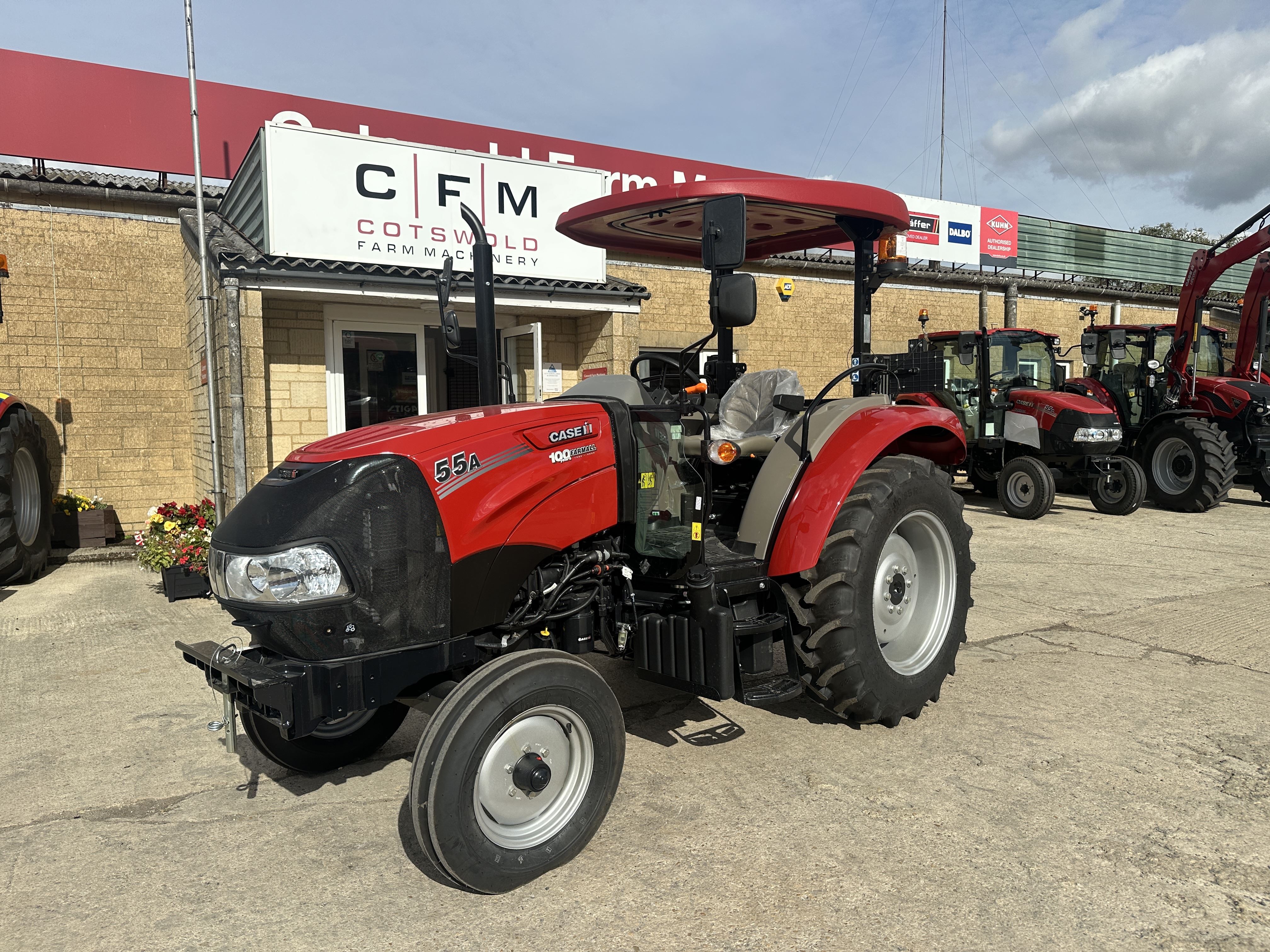 NEW Case IH Farmall 55A ROPS with canopy